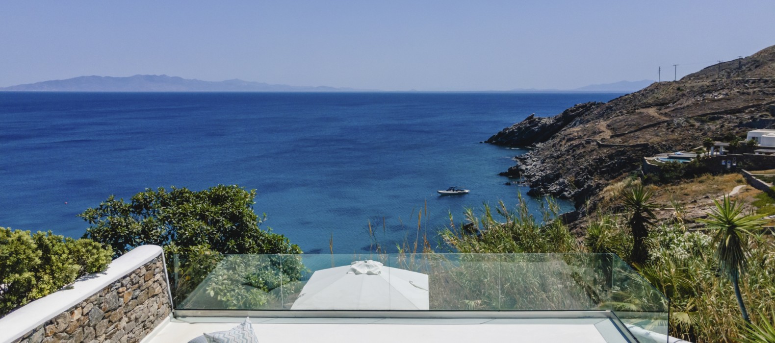 Sea view of Villa Hieras in Mykonos