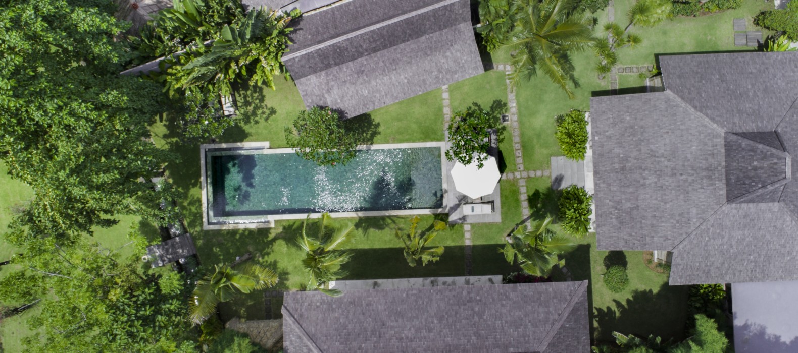 Exterior pool view of Villa Alea in Bali