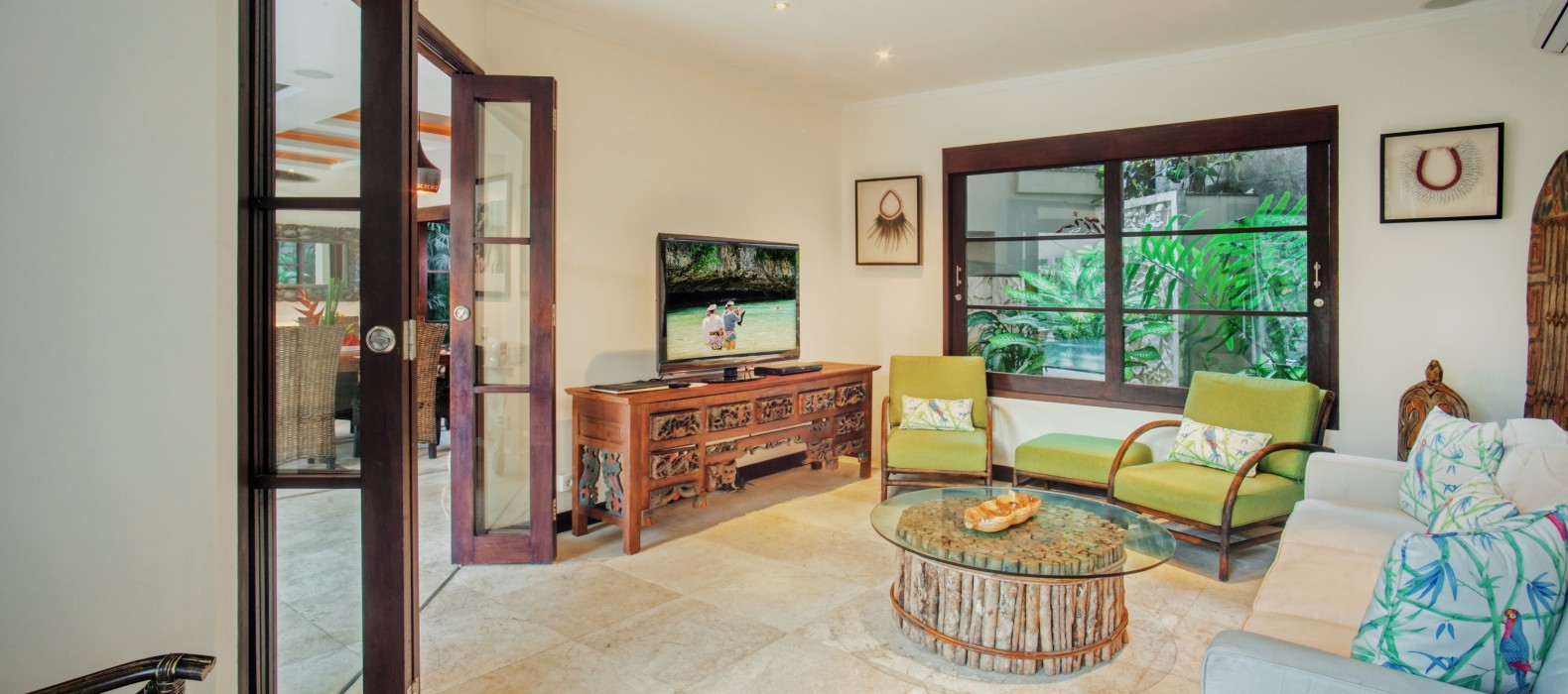 Living room of Villa Amaia in Bali