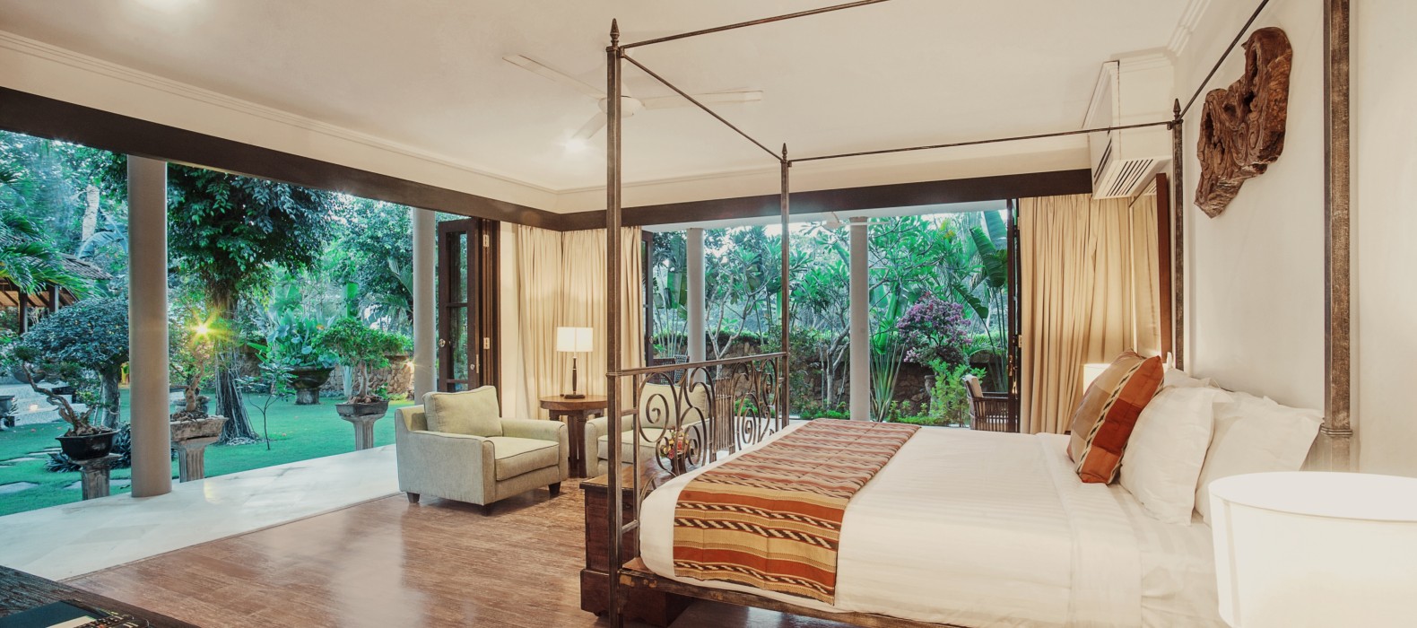 Bedroom view of Villa Amaia in Bali
