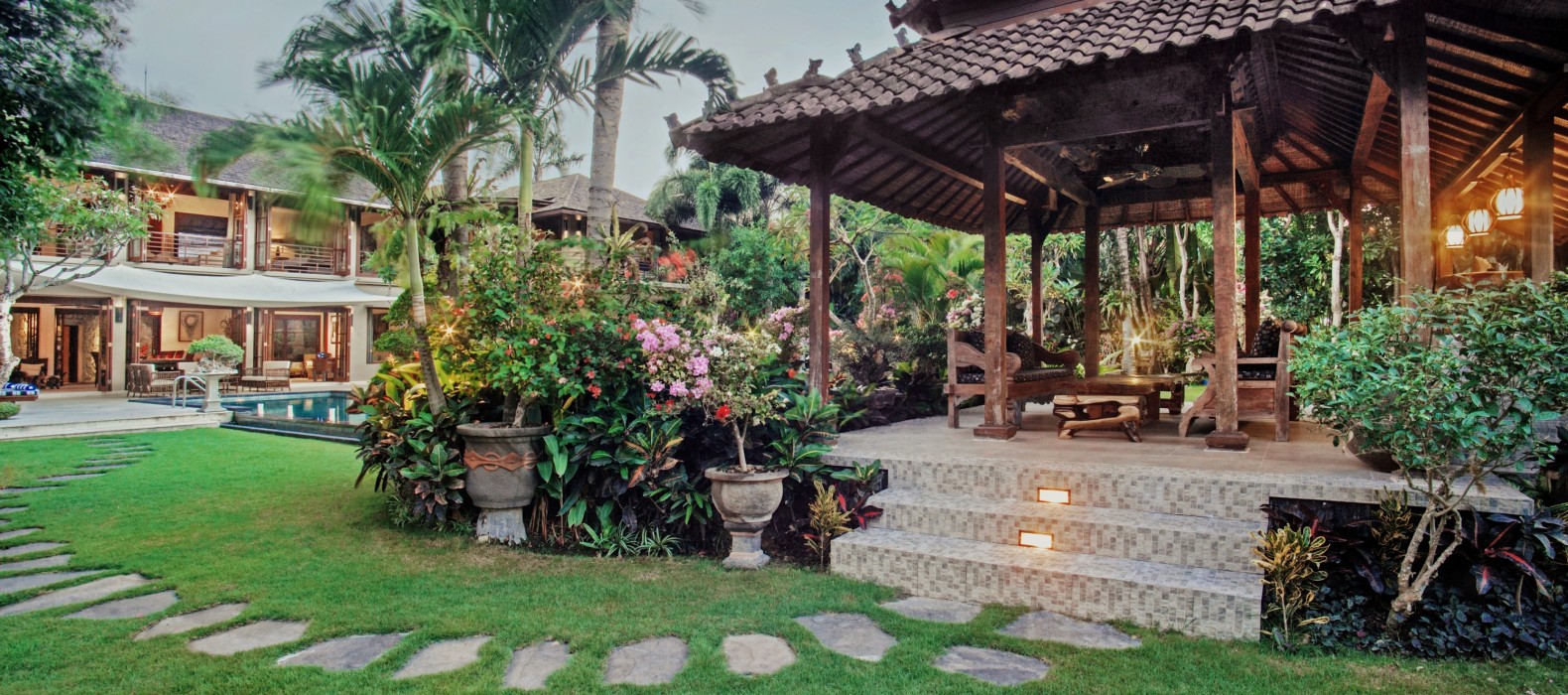 Garden of Villa Amaia in Bali