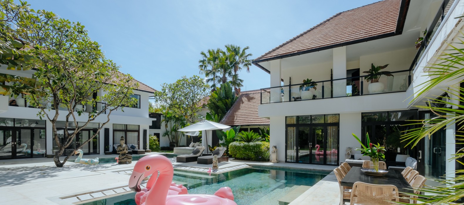Exterior villa view of Villa Groven in Bali