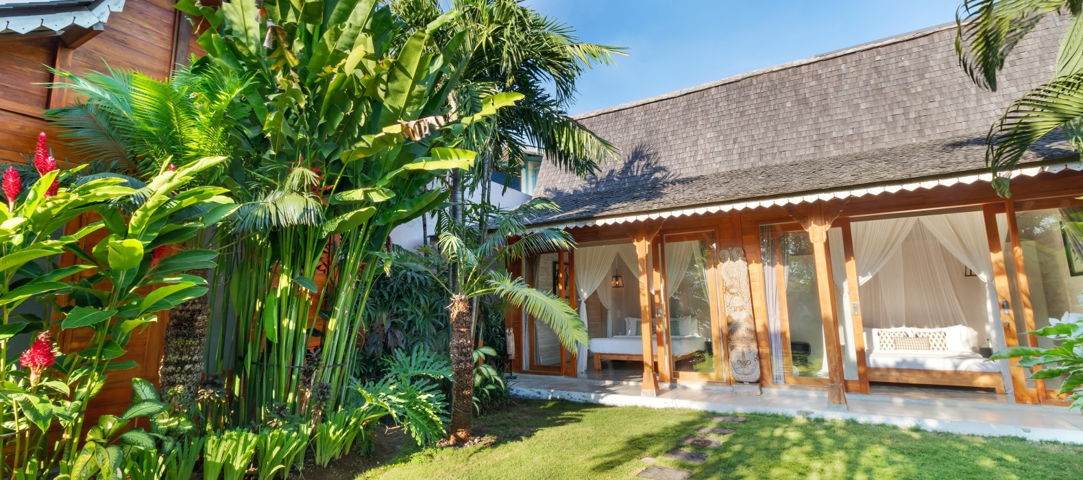 Exterior villa view of Villa Little Mannao in Bali