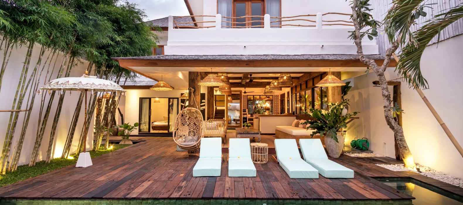 Exterior villa view of Villa Metisse in Bali