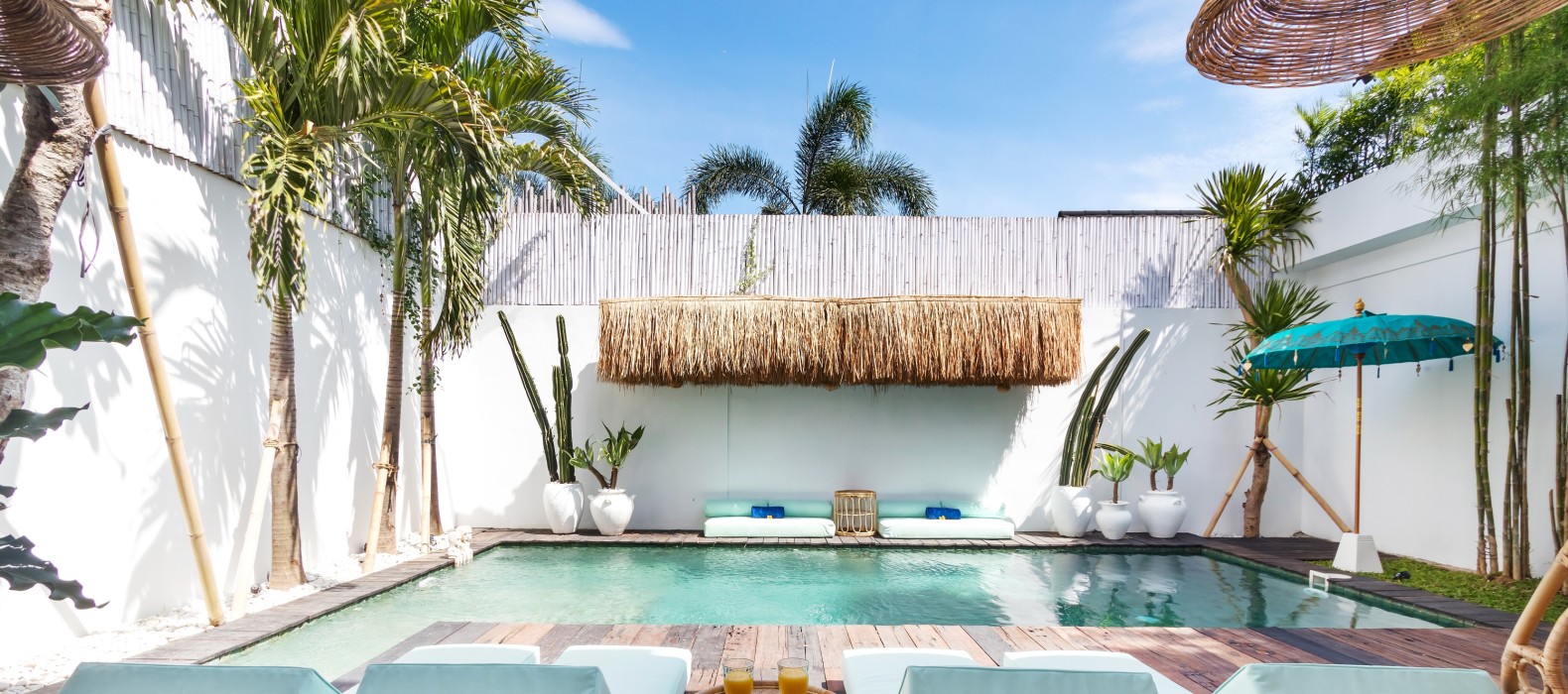 Exterior pool view of Villa Metisse in Bali
