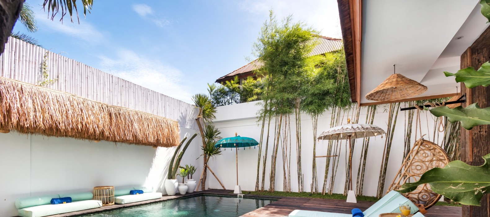 Exterior pool view of Villa Metisse in Bali