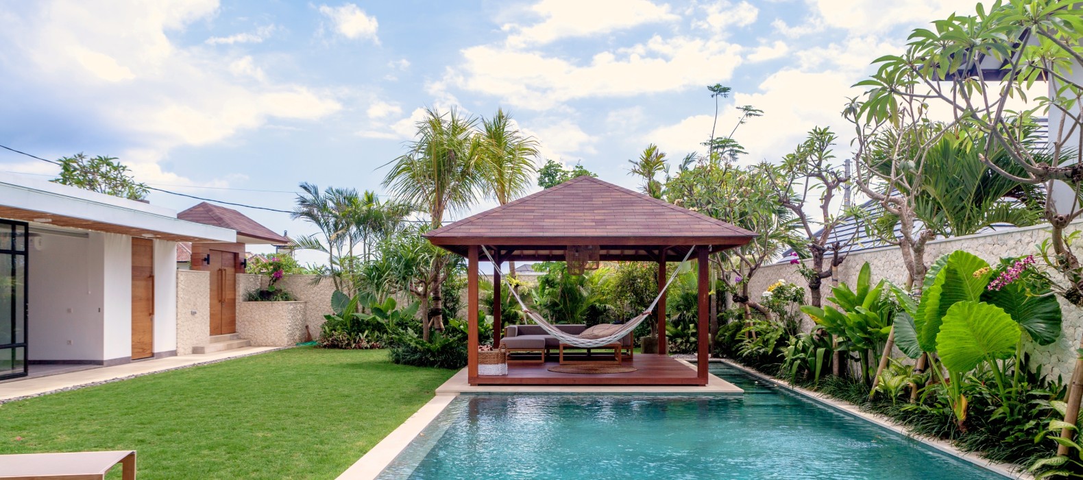 Exterior area view of Villa Natalana in Bali