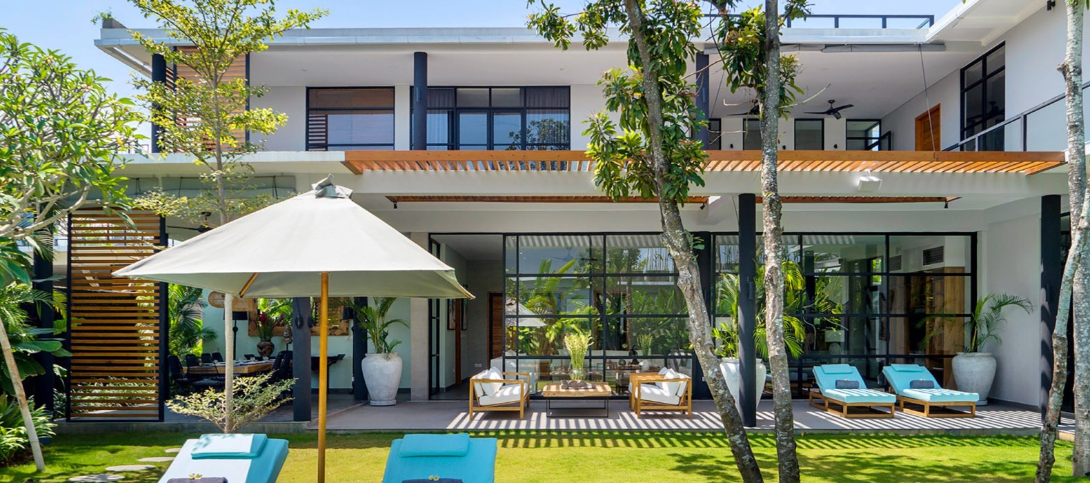 Exterior villa view of Villa Skybound in Bali