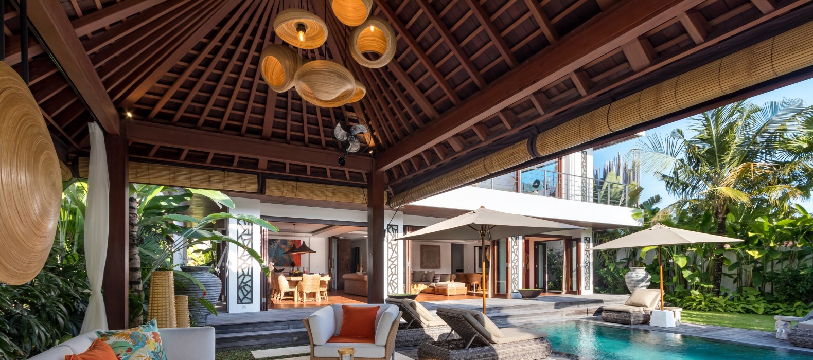 Exterior area of Villa Sundance in Bali