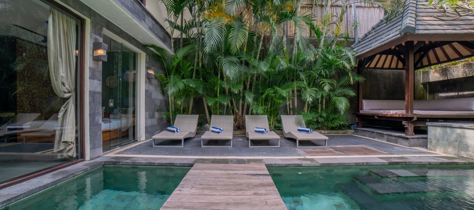 Exterior area of Villa Suvitha in Bali