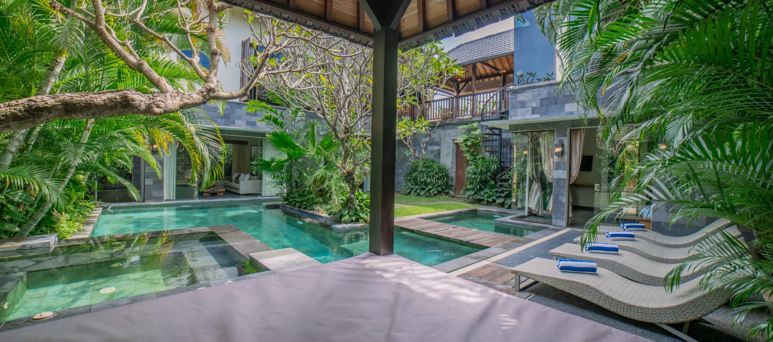 Daybed of Villa Suvitha in Bali
