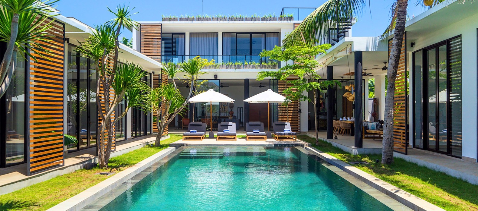 Exterior villa view of Villa Vida in Bali
