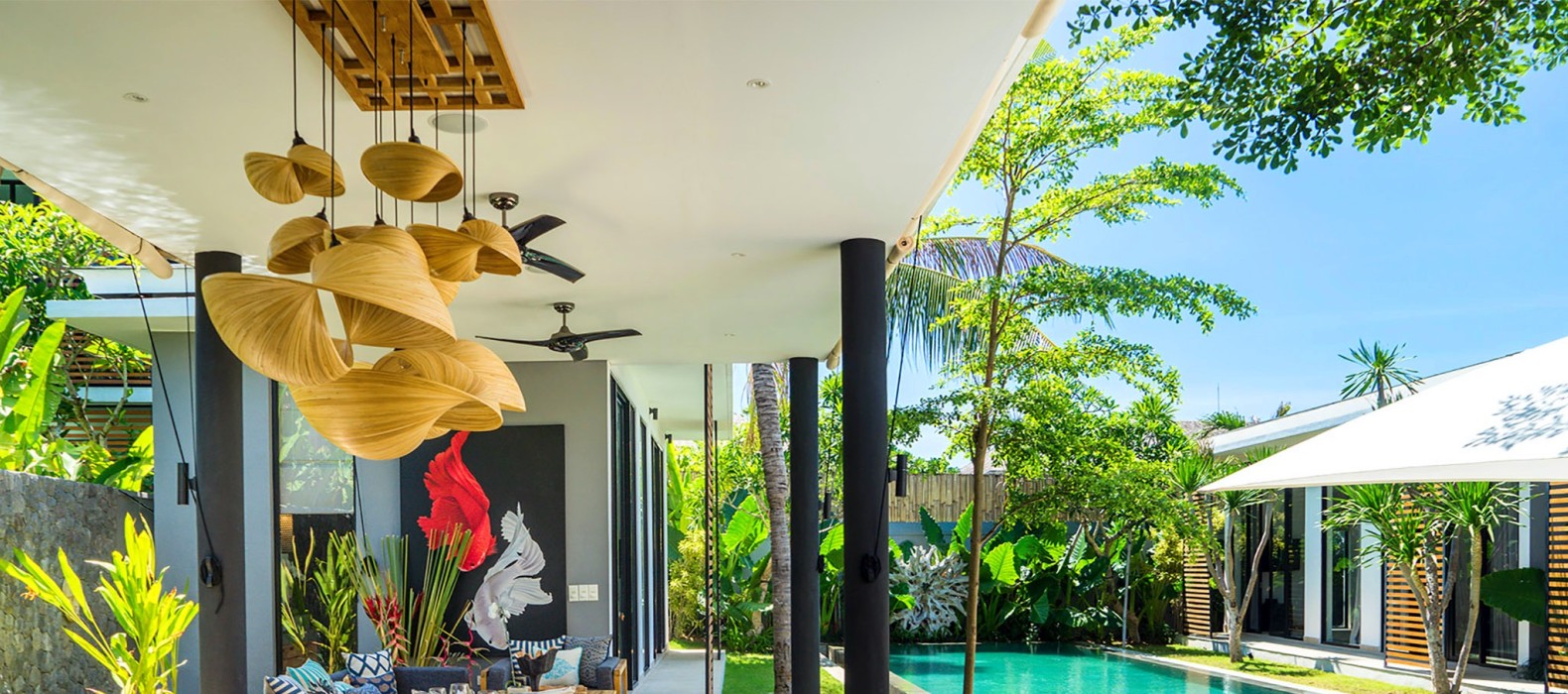 Exterior area of Villa Vida in Bali