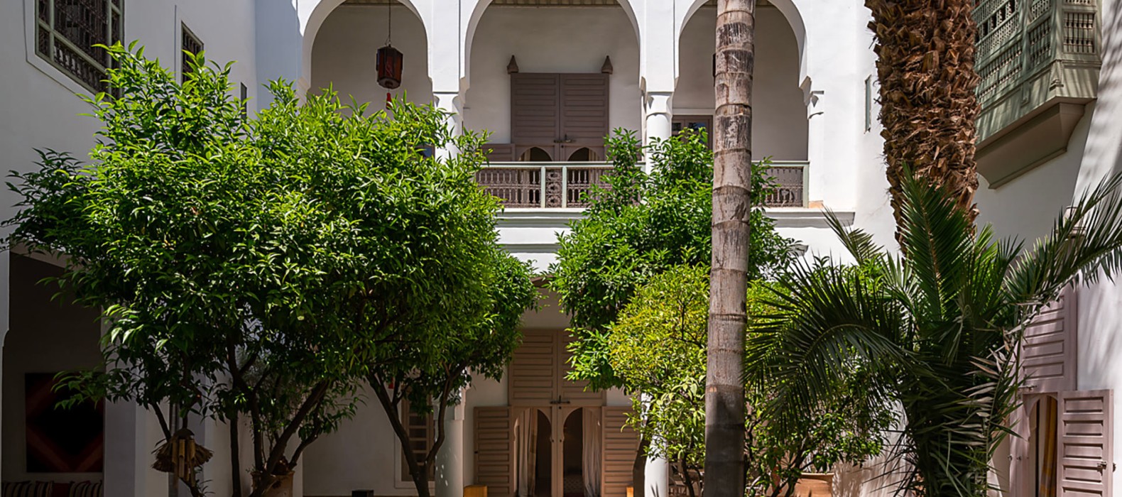 Exterior villa view of Riad B'House in Marrakech