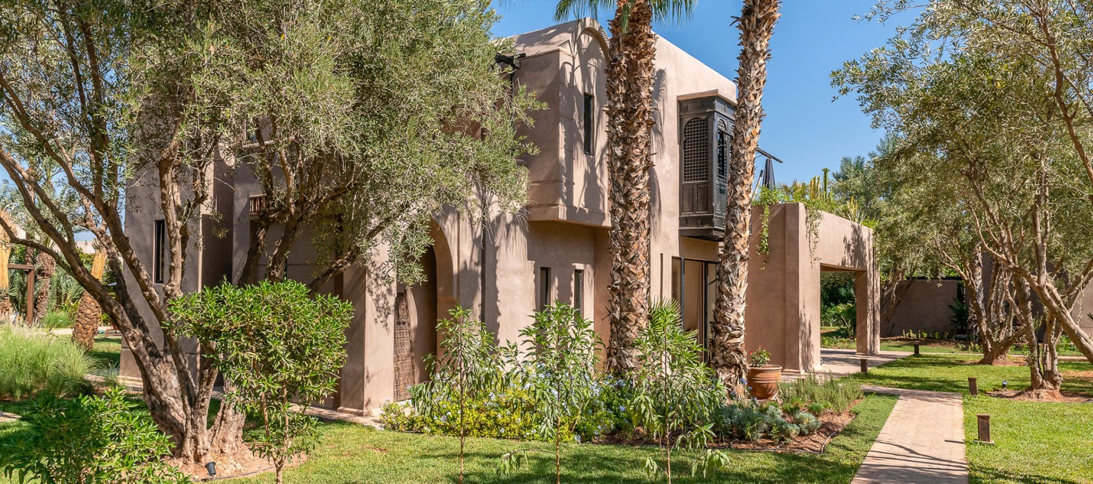Exterior area view of  Villa Jardins d´Or in Marrakech