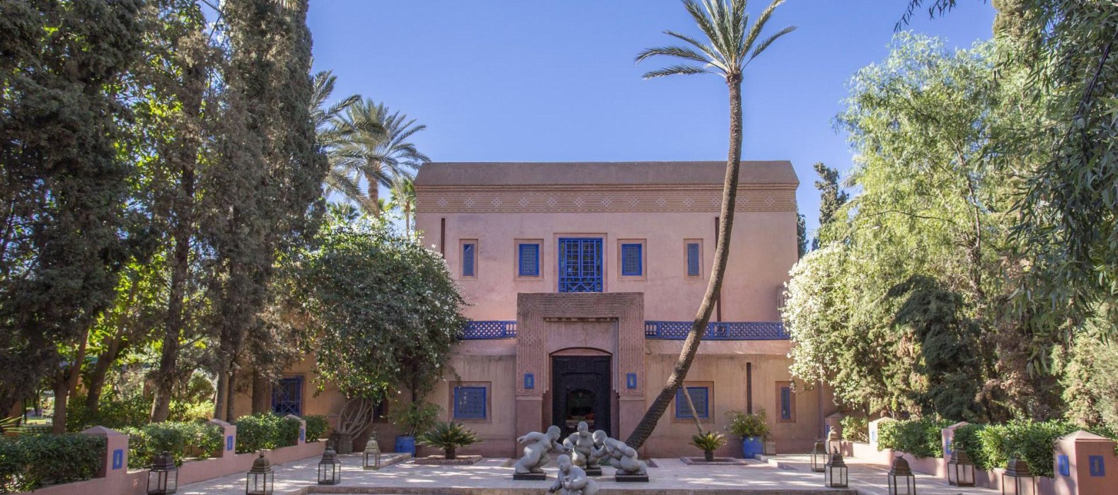 Exterior villa view of Villa Petite Majorelle in Marrakech