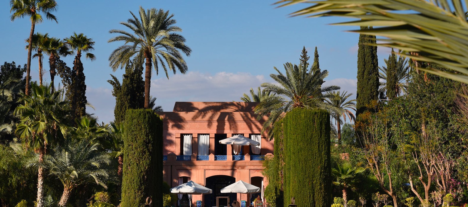 Exterior villa view of Villa Petite Majorelle in Marrakech