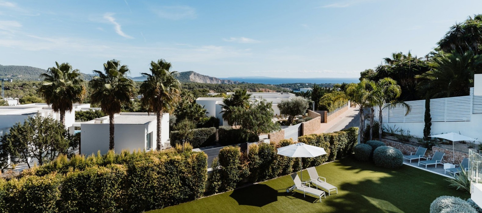 Sea view of Villa Amaya in Ibiza