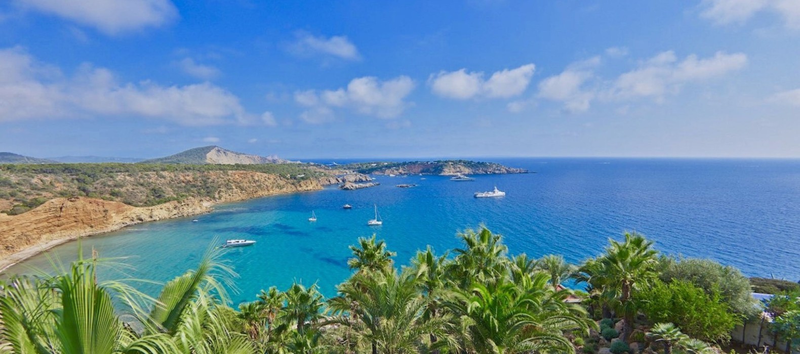 Sea view of Villa Benahavis in Ibiza