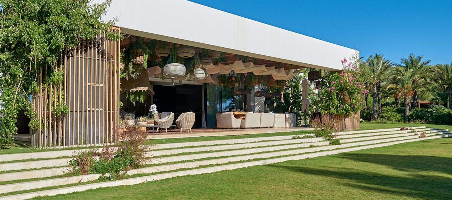 Exterior villa of Villa Beverly Grove in Ibiza