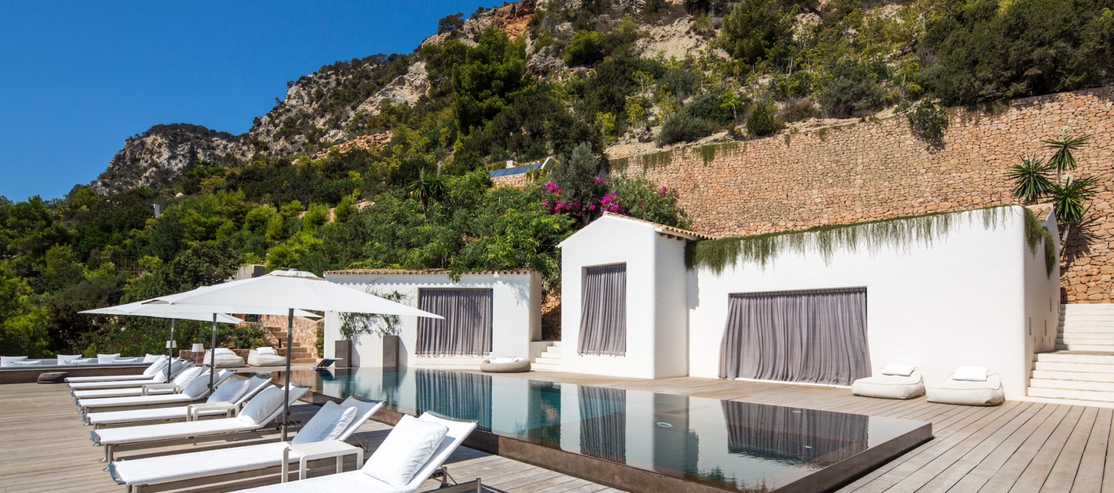 Exterior villa view of Villa Cocoa Paradise in Ibiza