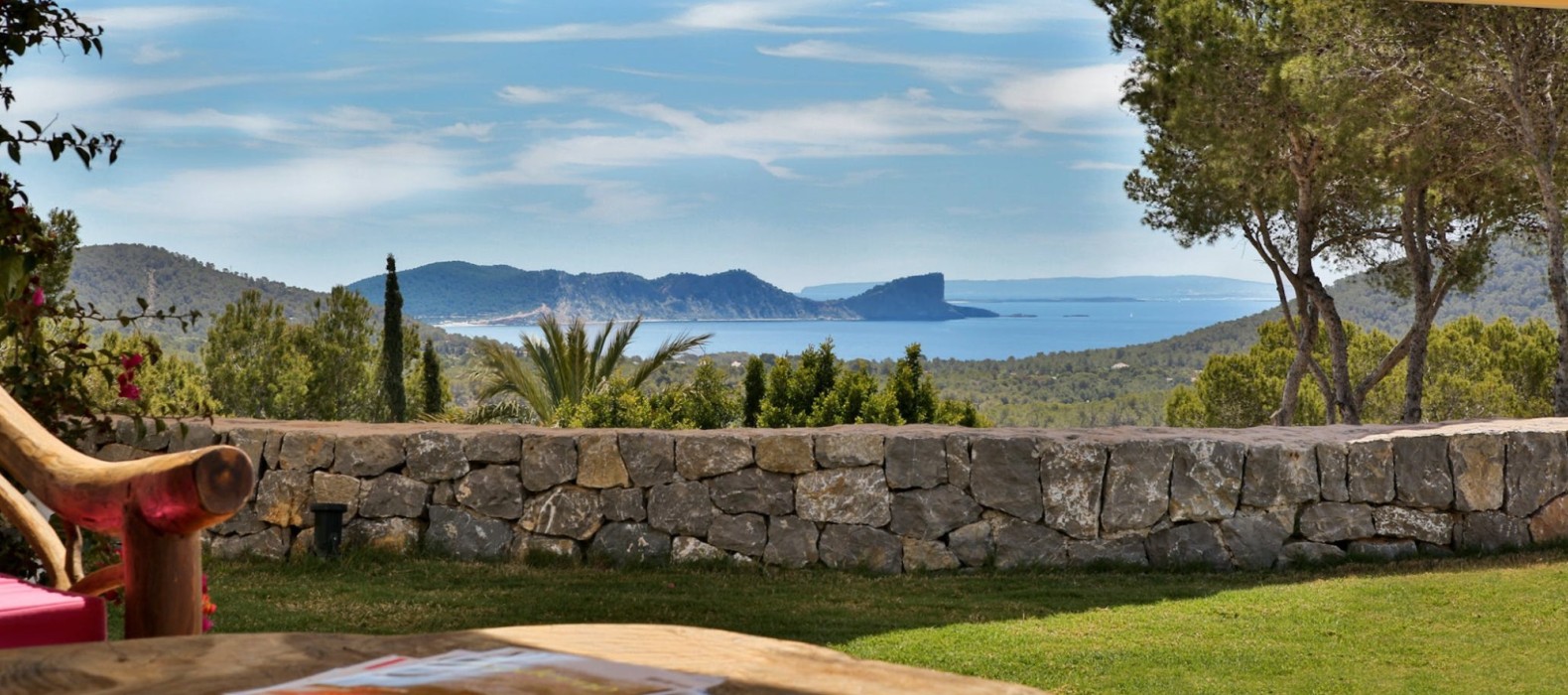 Sea view of Villa Colada in Ibiza
