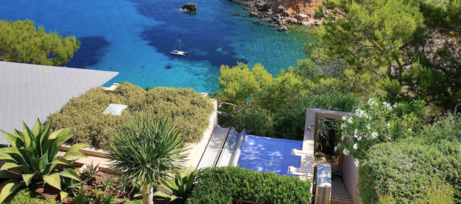 Exterior villa with sea view of Villa fairy Tale in Ibiza