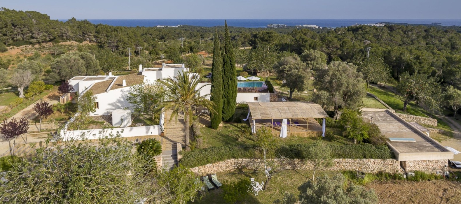 Exterior villa view of Villa Feel Home in Ibiza