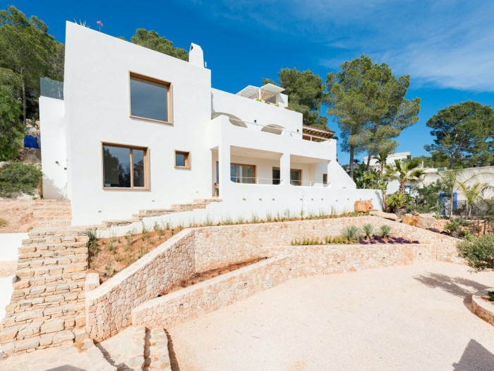 Exterior villa view of Villa The Sweet Escape in Ibiza