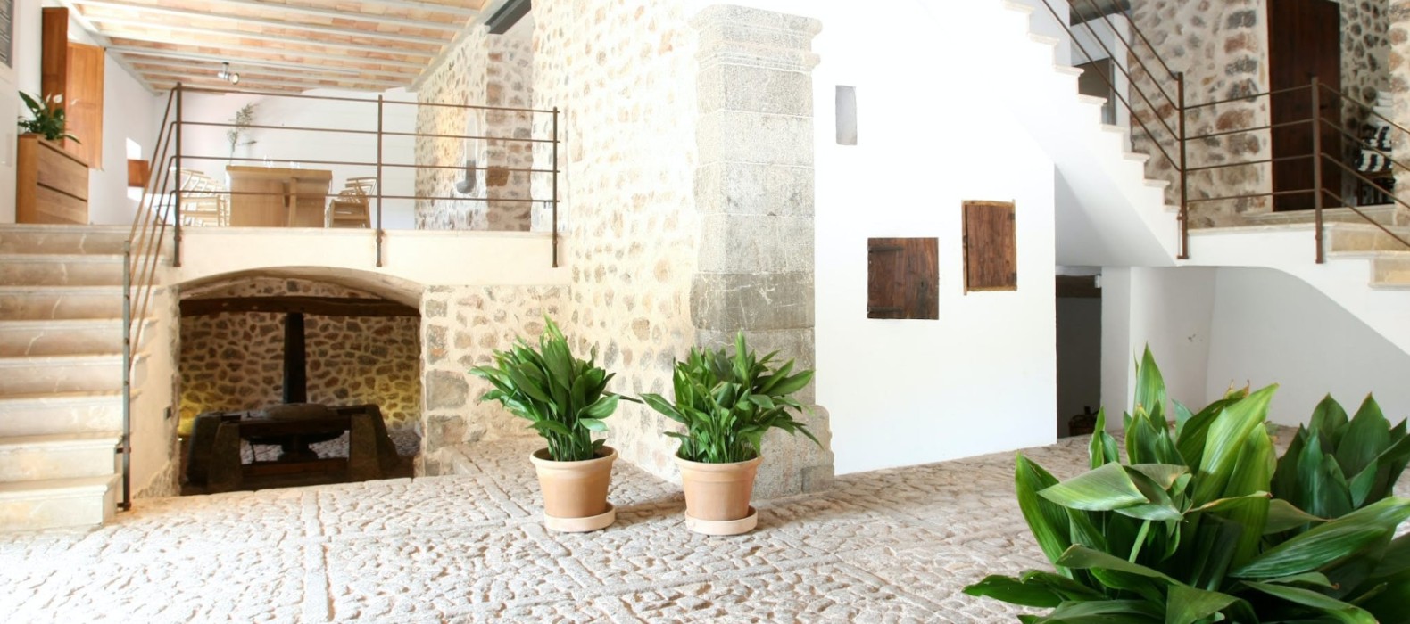 Entrance of Casa de la Palma in Mallorca