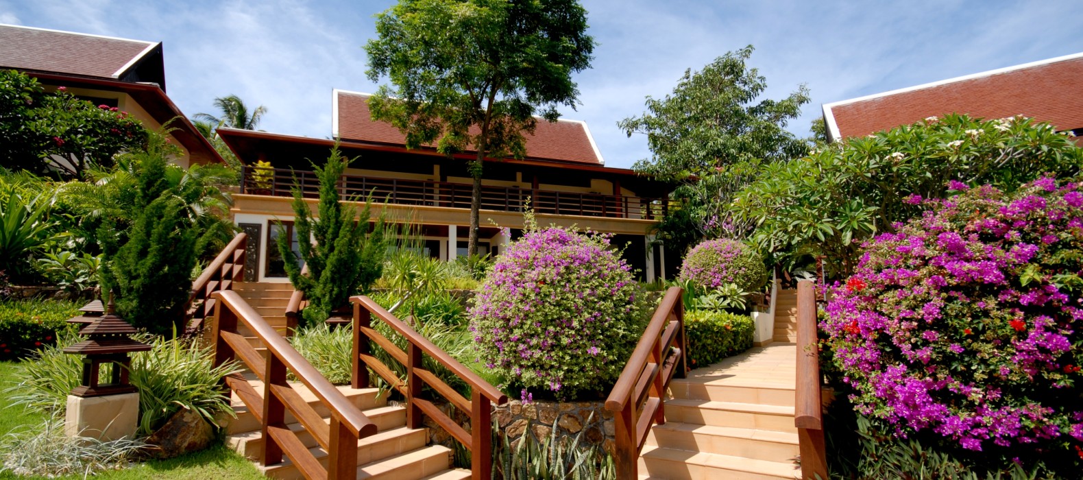 Garden of Villa Lazy Sea in Koh Samui