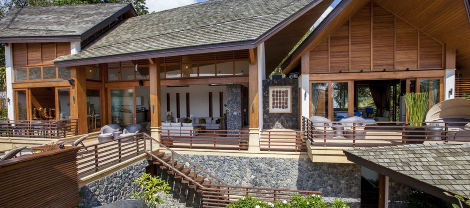 Exterior villa view of Villa Promised Land in Koh Samui