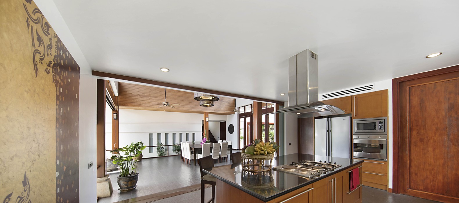 Kitchen area of Villa Relax your Mind in Koh Samui
