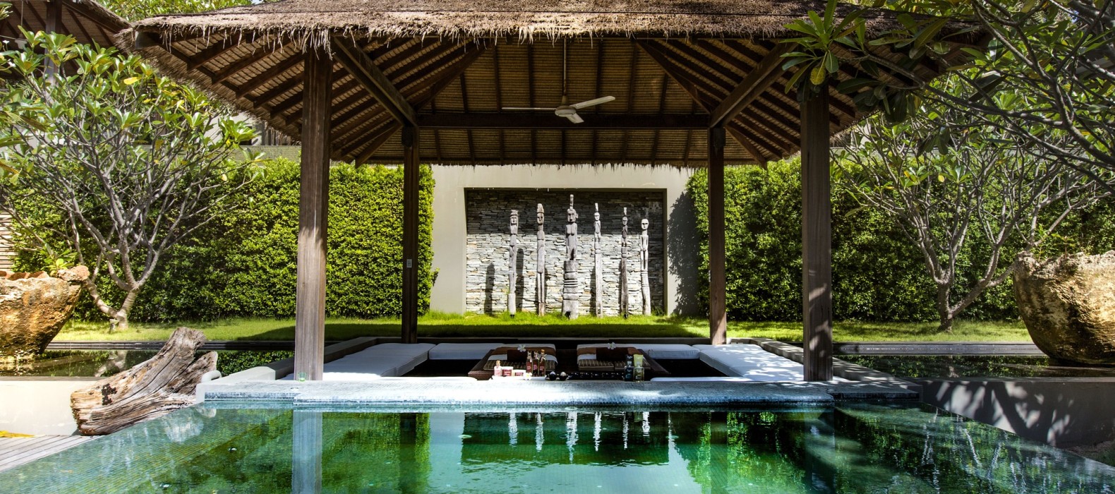Exterior pool view of Villa Sunstream in Koh Samui