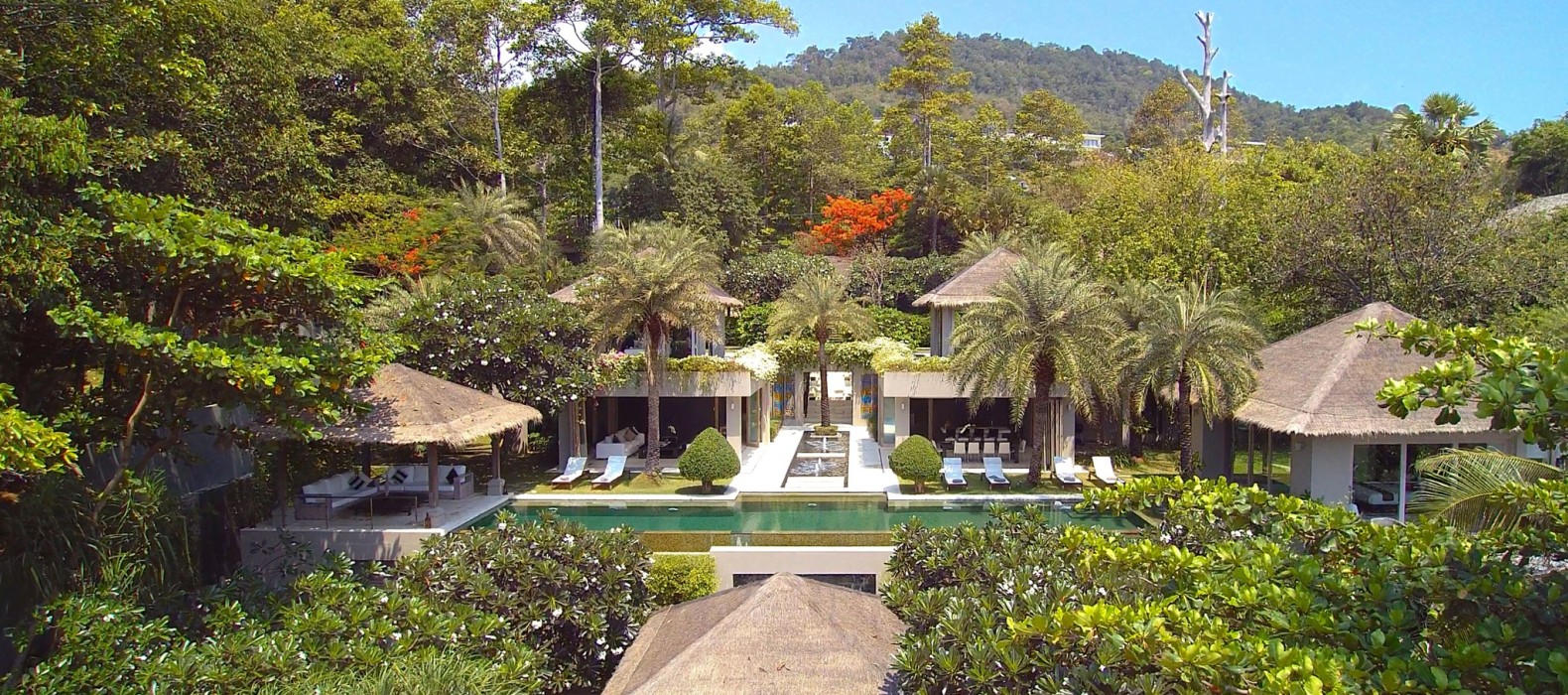 Exterior villa view of Villa Sunstream in Koh Samui